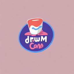 Design a logo for a TikTok channel called 'Drum Corps Fan'