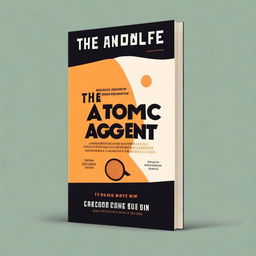 Create a book cover for a book titled 'The Atomic Agent' with the subtitle 'Smart Habits for Real Estate Agents' by author Caroline Trahé