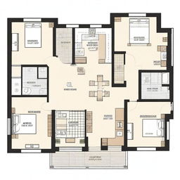 Design a detailed floor plan for a house in Malaysia based on the provided floor plan image