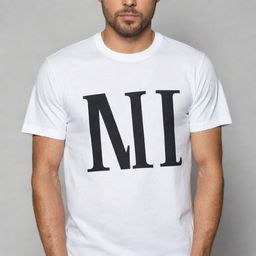 A stylish T-shirt featuring elegant typography of the designer name 'Smoke Piec'. The typography is complementary to the overall T-shirt design.