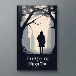 Create a mystery book cover design with the title 'রুহের রহস্য'