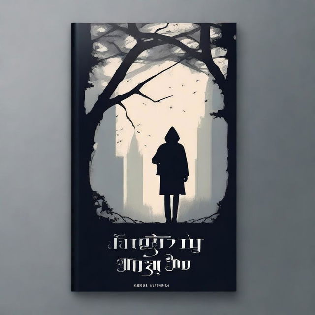 Create a mystery book cover design with the title 'রুহের রহস্য'