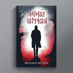 Create a mystery book cover design with the title 'রুহের রহস্য'