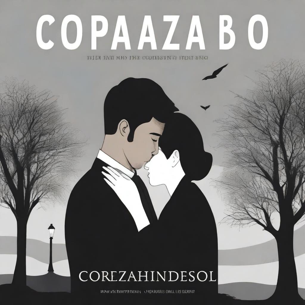 A book cover for a poetry book titled 'Corazón Indeciso'