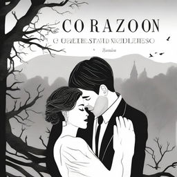 A book cover for a poetry book titled 'Corazón Indeciso'