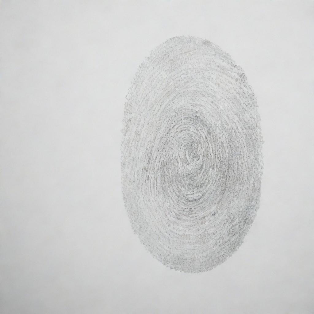 Close-up view of unique and detailed fingerprints on a clean, clear background.