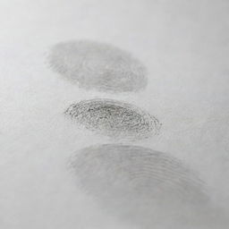 Close-up view of unique and detailed fingerprints on a clean, clear background.