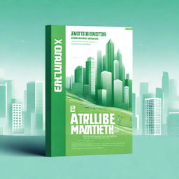 A book cover design featuring a futuristic city centered around athletes