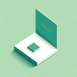 Create a minimalist book cover that visually represents the theme of focus and concentration