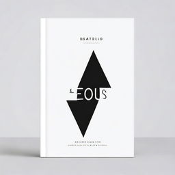 Create a black and white book cover with the title 'FOCUS'