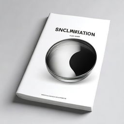 Create a black and white book cover with the title 'Concentration'