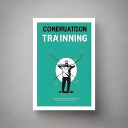 Design a scientific book cover titled 'Concentration Training'