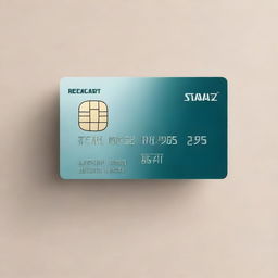 A high-quality credit card sample featuring the name 'RITA'