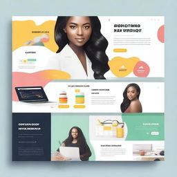 Create a professional banner for a UI/UX designer named RITA Odilo