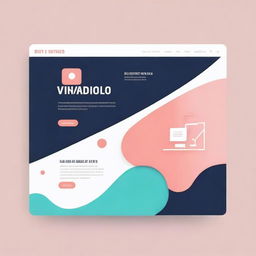 Create a banner for a UI/UX designer named RITA Odilo