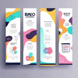 Create a banner for a UI/UX designer named RITA Odilo