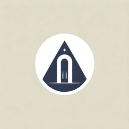 Design an elegant and sophisticated logo using the initials 'AA' for 'Archondo Architecture'. The logo should reflect modern, minimalist architectural style.