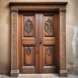 A detailed image of a door