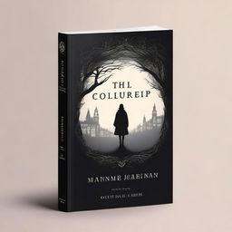 A striking book cover design featuring an intriguing central image that captures the essence of the story