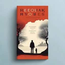 A striking book cover design featuring an intriguing central image that captures the essence of the story