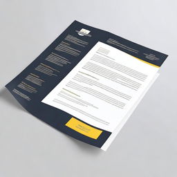 Create a poster for a law firm requesting clients to leave a review