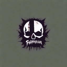 Create a logo for a death metal band called SUPURACION