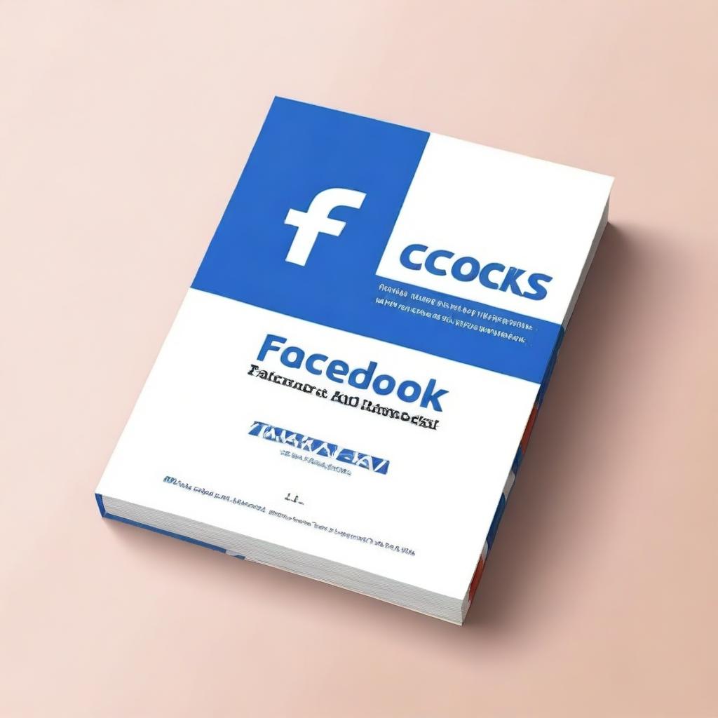 Create a book cover that explores Facebook ad policies