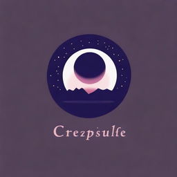 Diseña un emblema para un equipo llamado 'Crepúsculo'