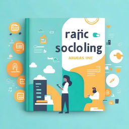 Create a book cover for an e-book titled 'Rapid Schooling' by Eric Okyne