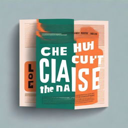 Create a book cover featuring the title 'Let's Cut The Chase'