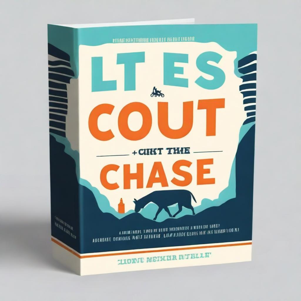 Create a book cover featuring the title 'Let's Cut The Chase'