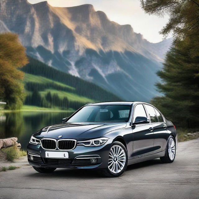 A high-quality image of a BMW 325is, showcasing its sleek design and elegant curves