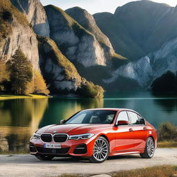 A high-quality image of a BMW 325is, showcasing its sleek design and elegant curves