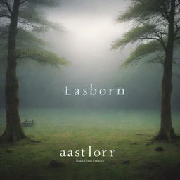 A captivating background showcasing a tranquil, visually striking scene with the word 'Lastborn' creatively written on it.
