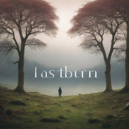 A captivating background showcasing a tranquil, visually striking scene with the word 'Lastborn' creatively written on it.