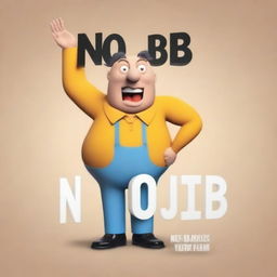 A humorous and light-hearted image with the text 'No Job' in bold letters