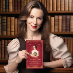 A successful female writer shares the story of how her period romance novel became a worldwide sensation, making her the first woman to publish her work and paving the way for more female authors