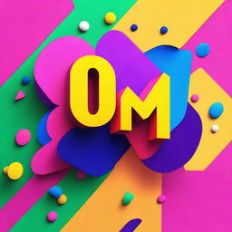 A vibrant and dynamic image featuring the letters 'DMM' in a creative and eye-catching design