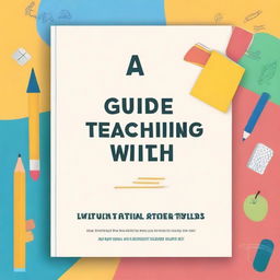 A book cover featuring the title 'A Guide to Teaching and Writing with an Educational Approach' with an image of a paper and pen on it