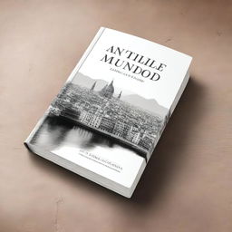 Create a beautiful and realistic book cover for a book titled 'Entre Mundos' using the provided photo