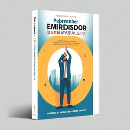 Create an engaging book cover with the title 'Empreendedor Digital: Como Ganhar Dinheiro na Internet e Ganhar Escala'