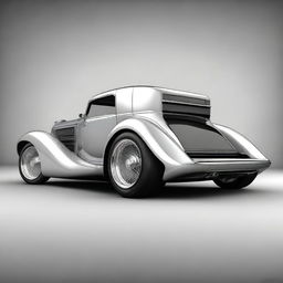 Create a custom hypercar that is a fusion of a 1932 Buick Victoria and a McLaren