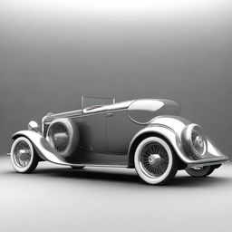 Create a custom supercar that is a fusion of a 1932 Buick Victoria sedan and a McLaren