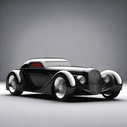 Create a custom hypercar that is a fusion of a 1932 Buick Victoria sedan and a McLaren