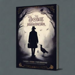 Create a horror story style book cover for a book titled 'Doors of Imagination'