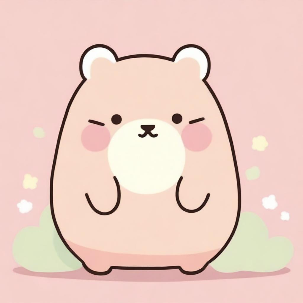 Create an image of a Sumikko Gurashi creature