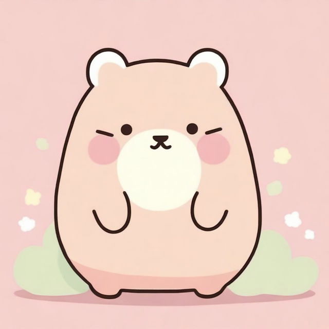 Create an image of a Sumikko Gurashi creature