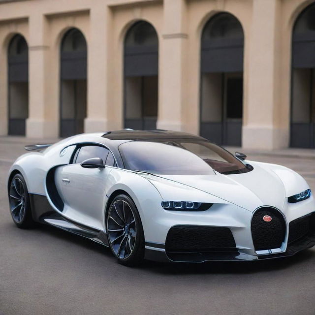 Bugatti cars converted into state-of-the-art electric vehicles, retaining their unique luxury design while integrating cutting-edge electric vehicle technology.