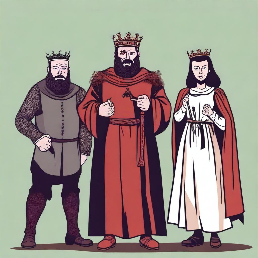 A humorous interpretation of Macbeth, featuring characters in a lighthearted and comedic manner