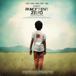 Un cartel de película para 'Paciente Zero', dirigida por David Arcos y protagonizada por David Arcos